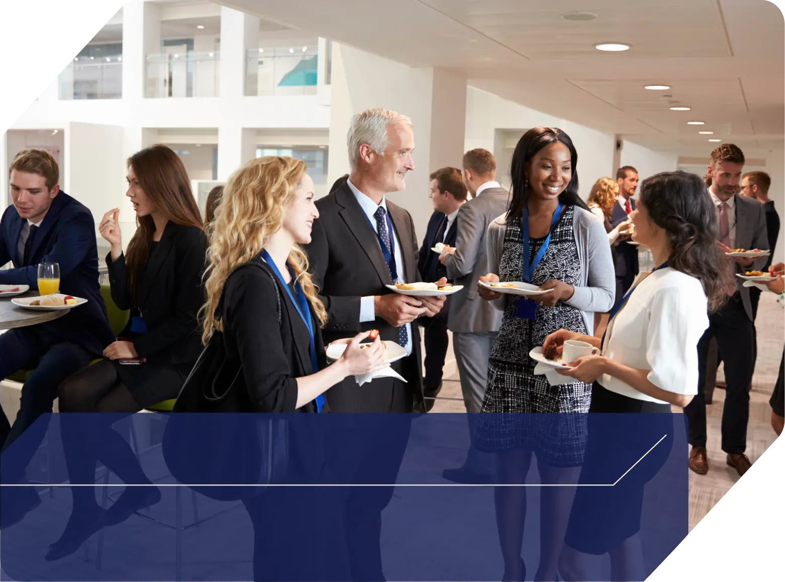 Industry professionals at an event