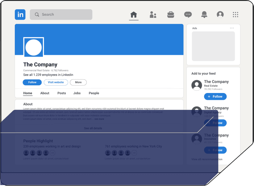 Professional LinkedIn profile example